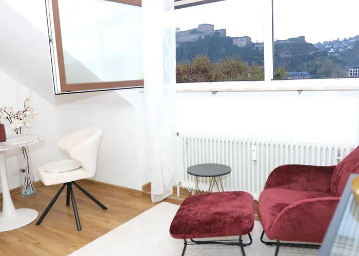 -maison Margot-am Deutschen Eck Mit Rhein- Und Festungsblick 公寓