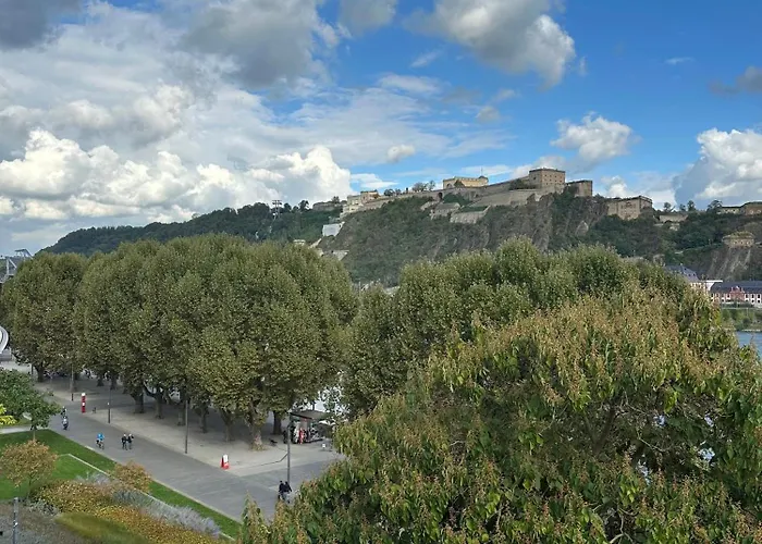 Apartmán -maison Margot-am Deutschen Eck Mit Rhein- Und Festungsblick