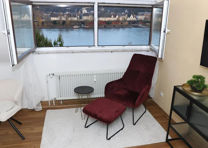 -maison Margot-am Deutschen Eck Mit Rhein- Und Festungsblick Apartmán *